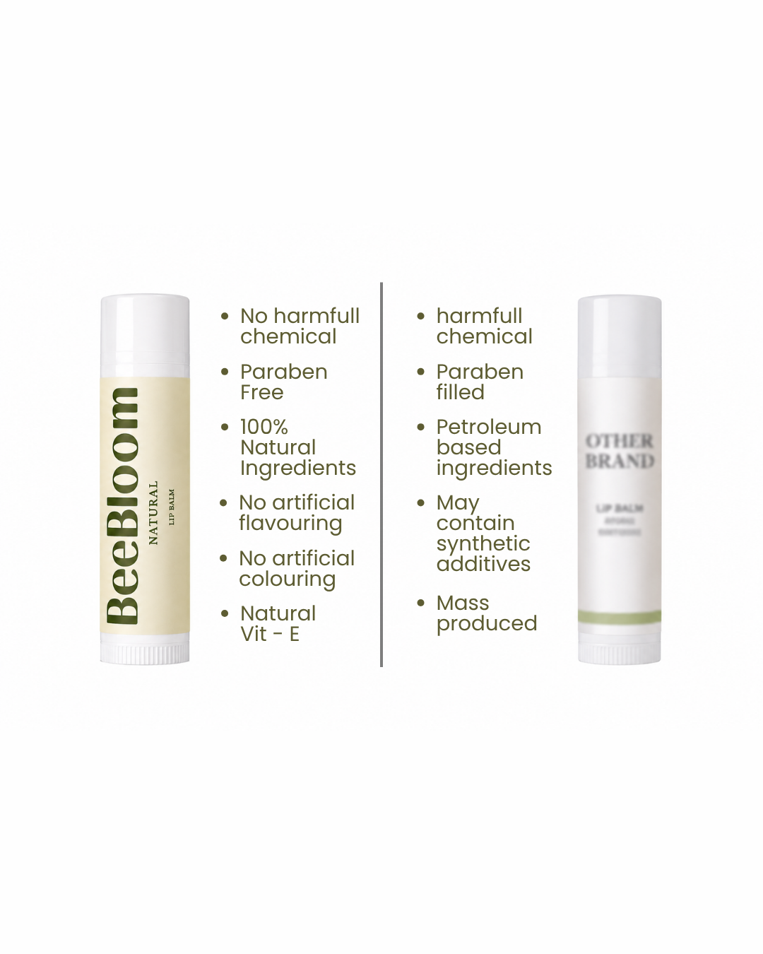 Vanilla Lip Balm 100% Natural