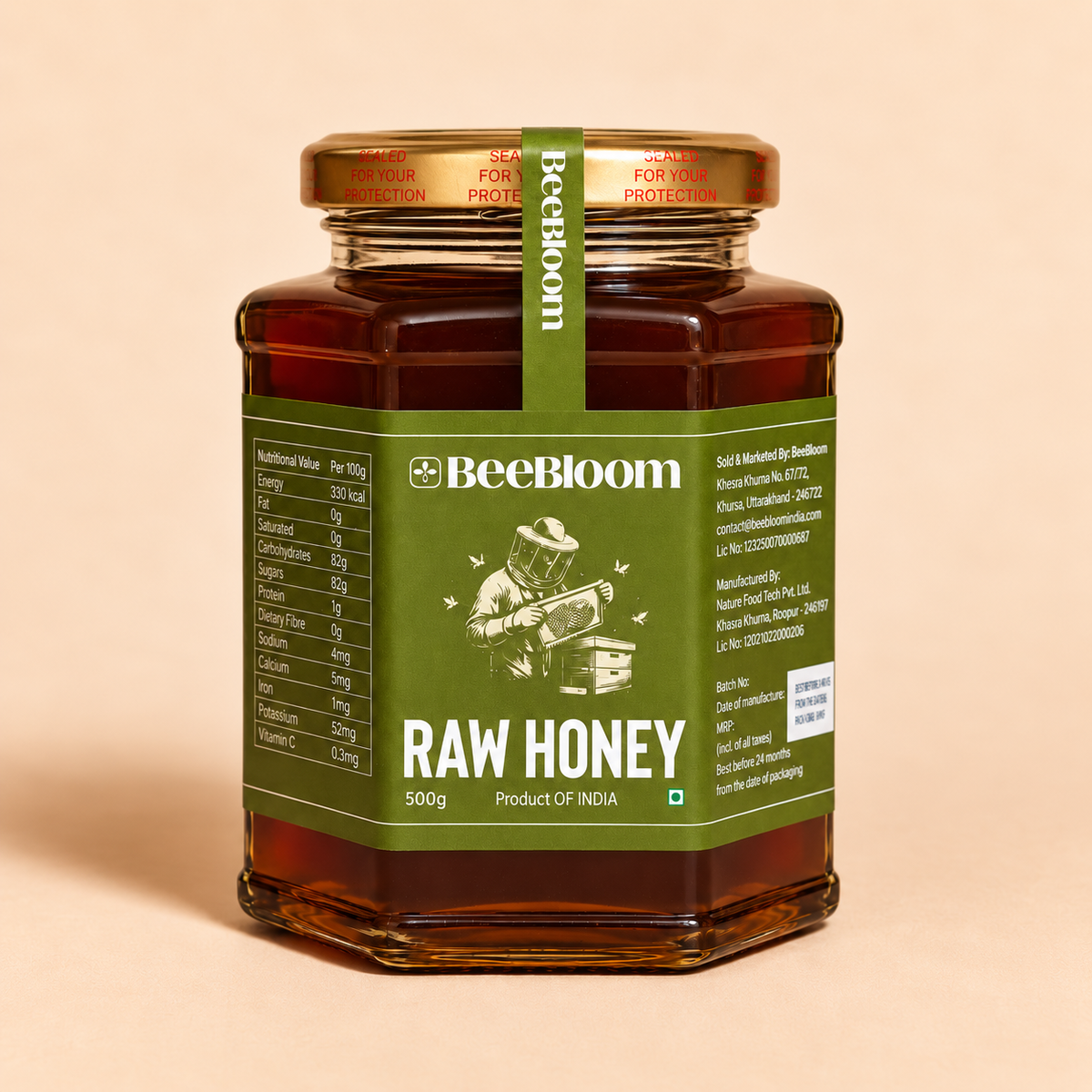 Raw Honey | 100% Natural & Pure