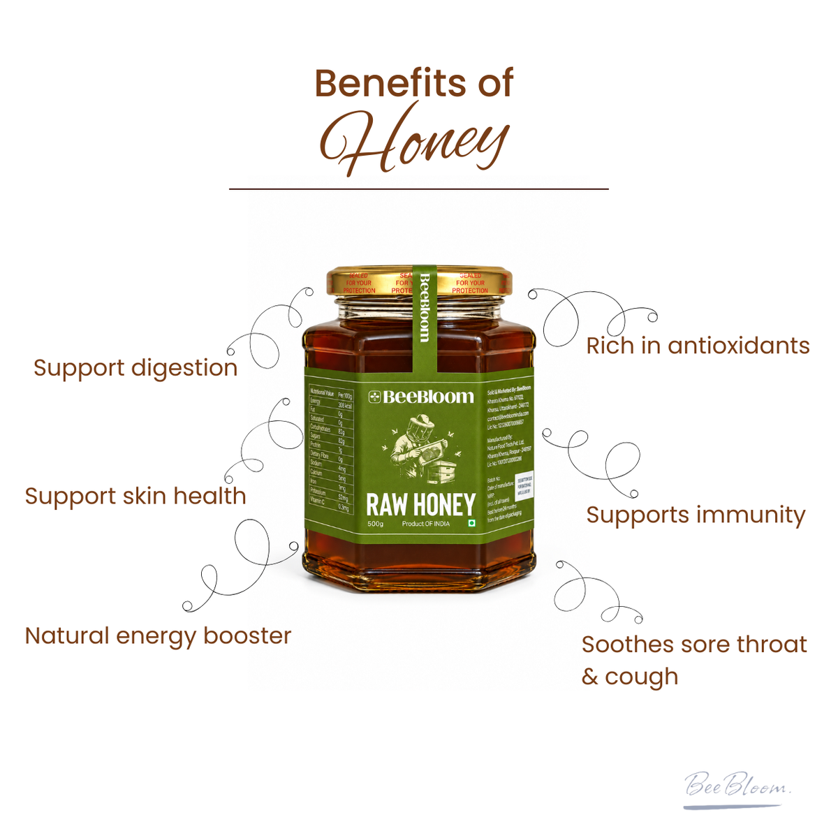 Raw Honey | 100% Natural & Pure