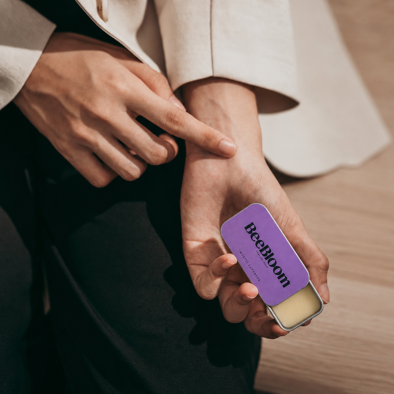Solid Perfume Balm - Mystic Lavende