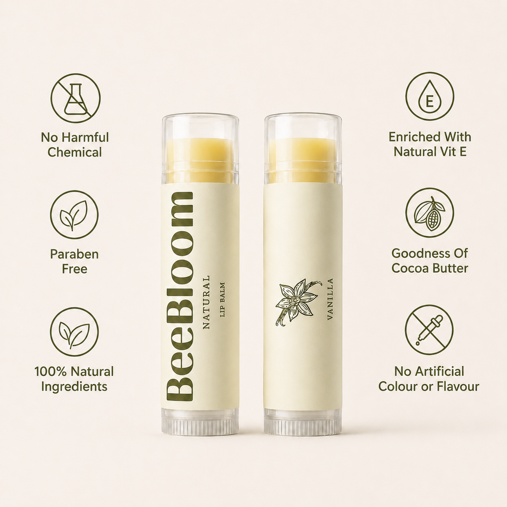 Vanilla Lip Balm 100% Natural