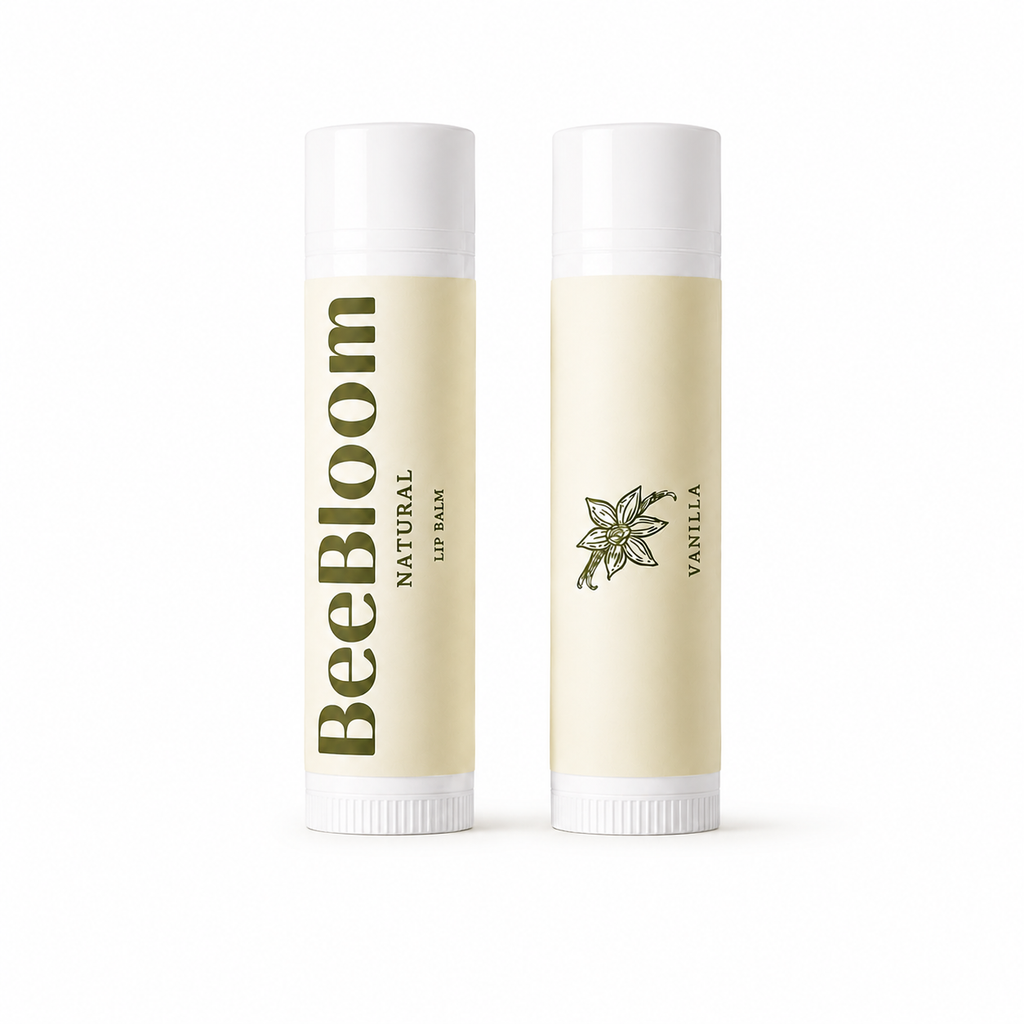 Vanilla Lip Balm 100% Natural (Pack of 2)