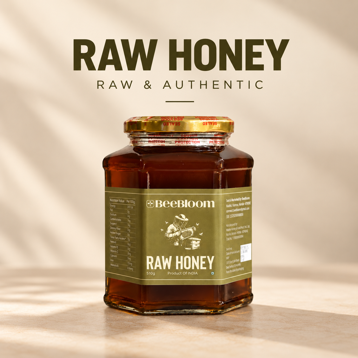 Raw Honey | 100% Natural & Pure
