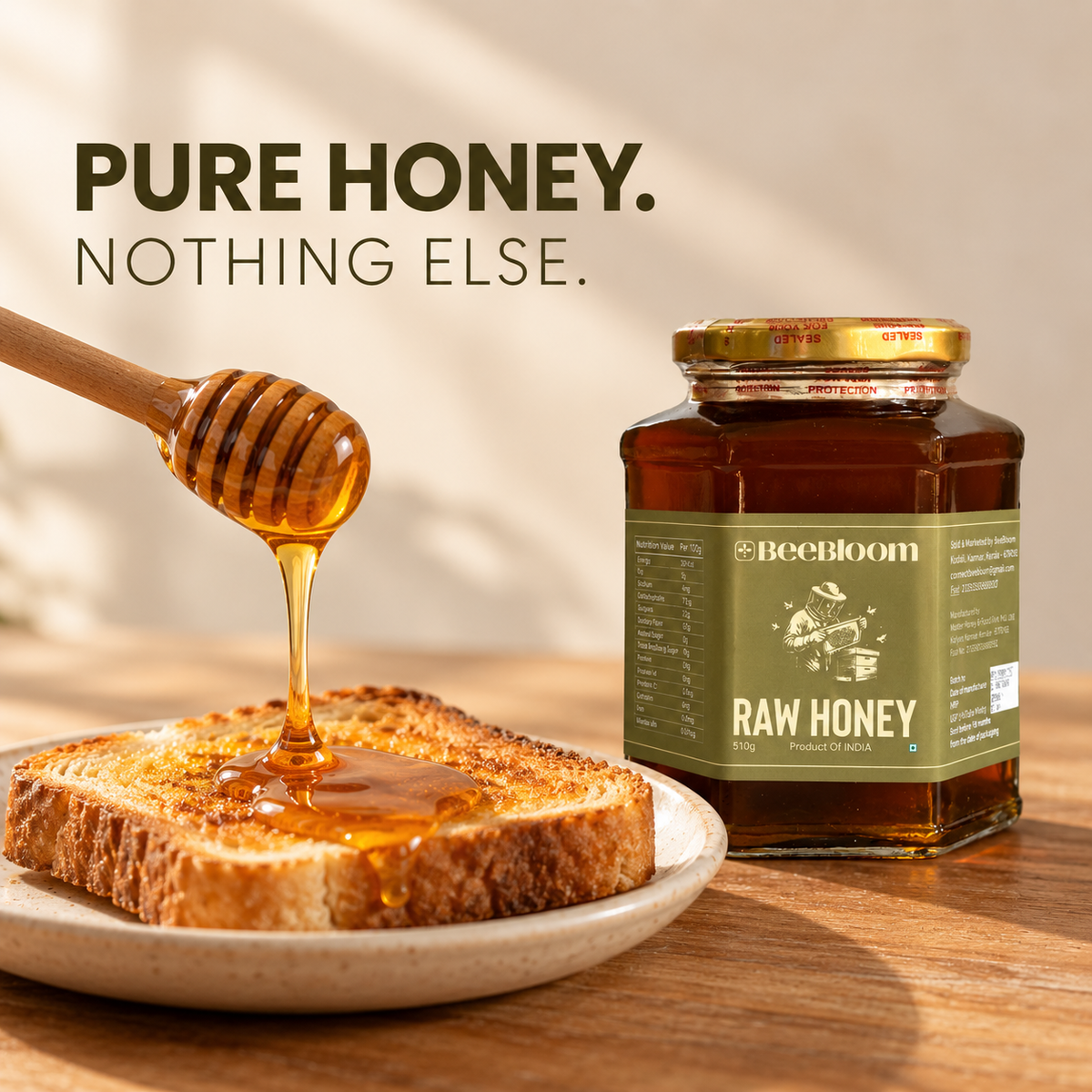 Raw Honey | 100% Natural & Pure